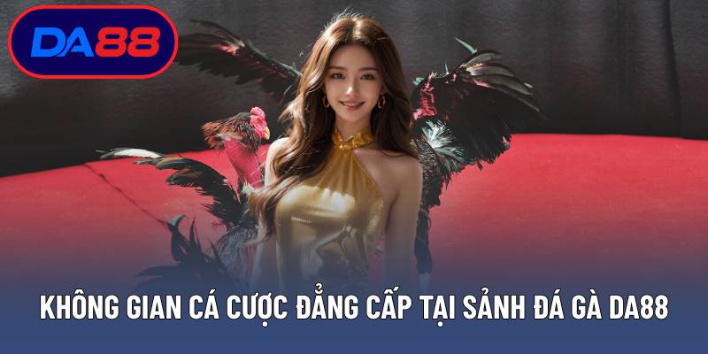 Không gian cá cược đẳng cấp tại sảnh đá gà DA88
