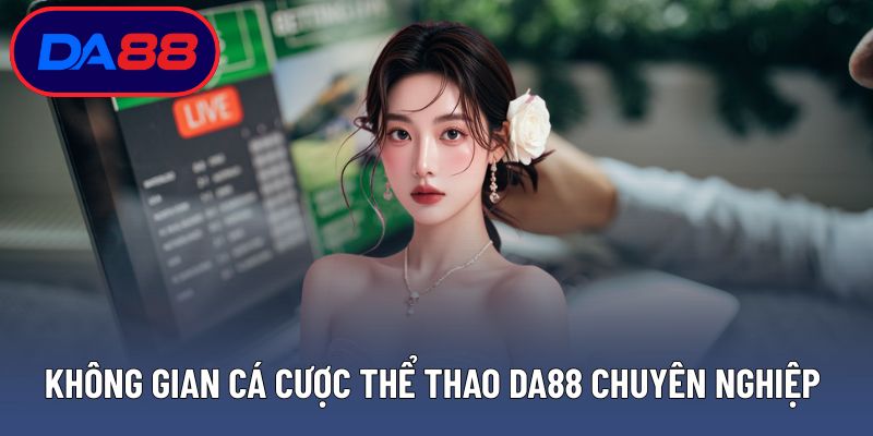 Không gian cá cược thể thao DA88 chuyên nghiệp đẳng cấp